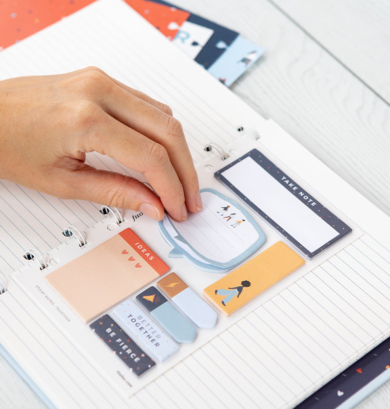 filofax-together-sticky-notes-haftnotizen-set-personal-a5 image 3
