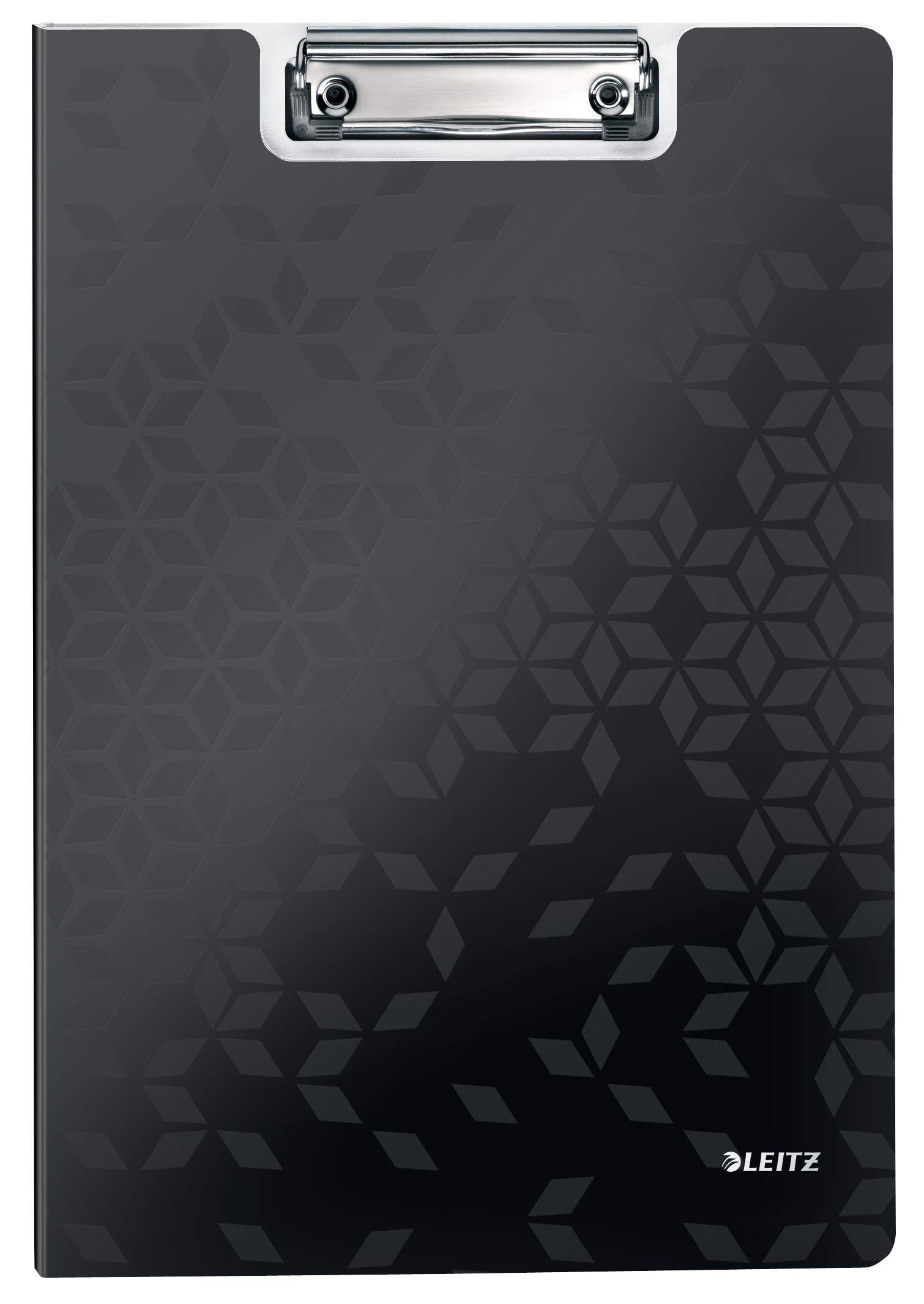 leitz-wow-a4-klemmbrettmappe-mit-abdeckung-polyfoam-schwarz-f-r-80-blatt image 1