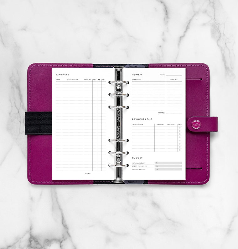 filofax-expense-tracker-einlage-personal image 3