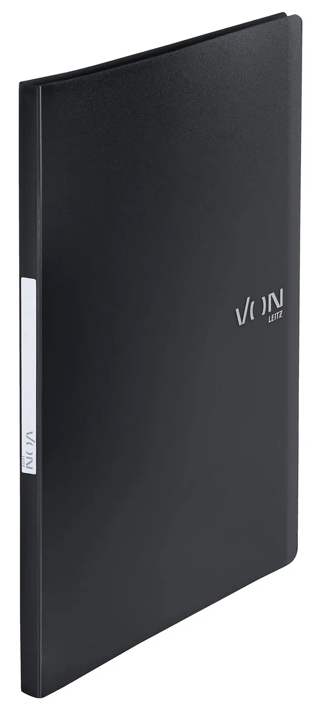 von-leitz-sichtbuch-a4-schwarz-mit-30-f-chern-5-st-ck-f-r-60-blatt image 1