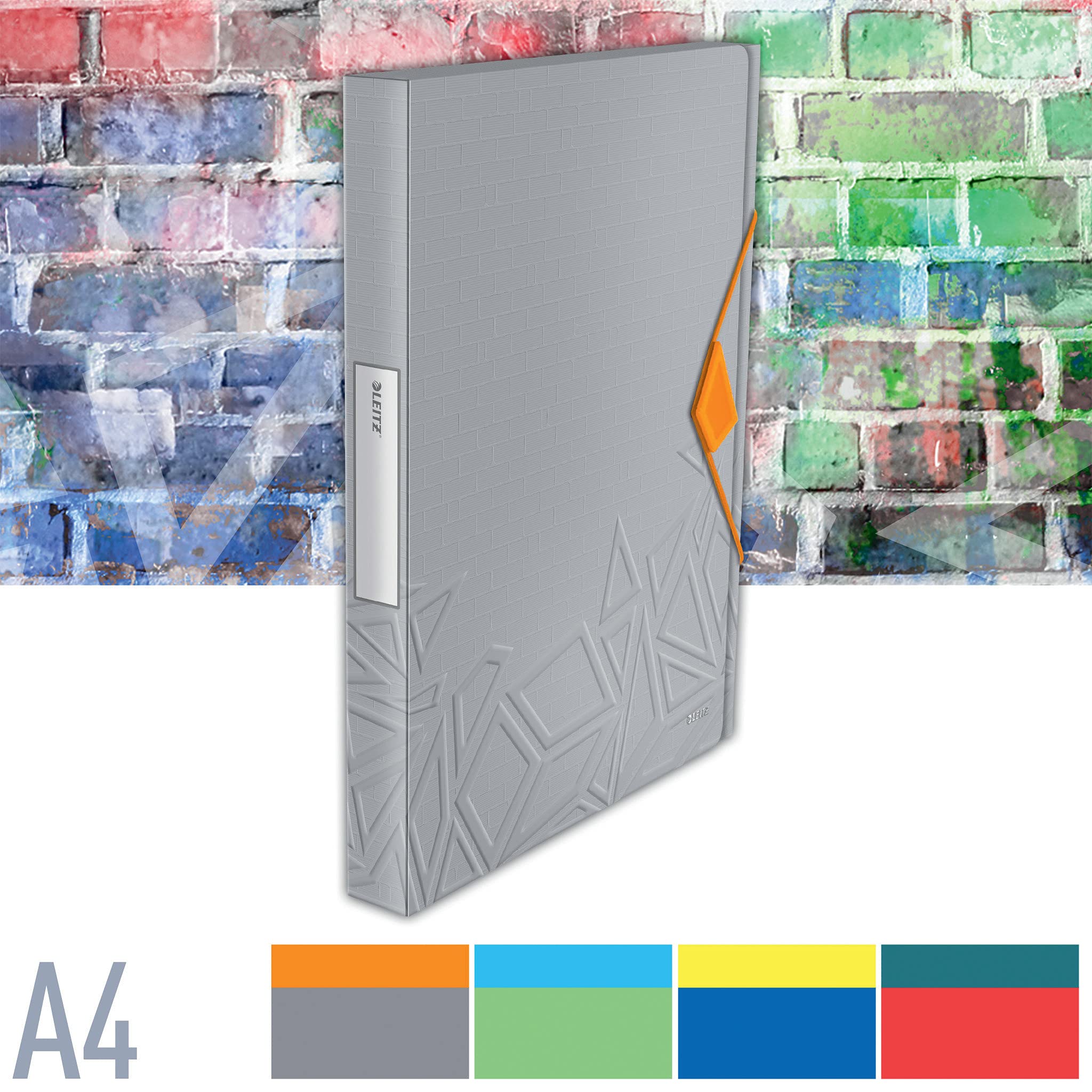 leitz-urban-chic-ablagebox-a4-grau-f-r-250-blatt-39480088 image 2