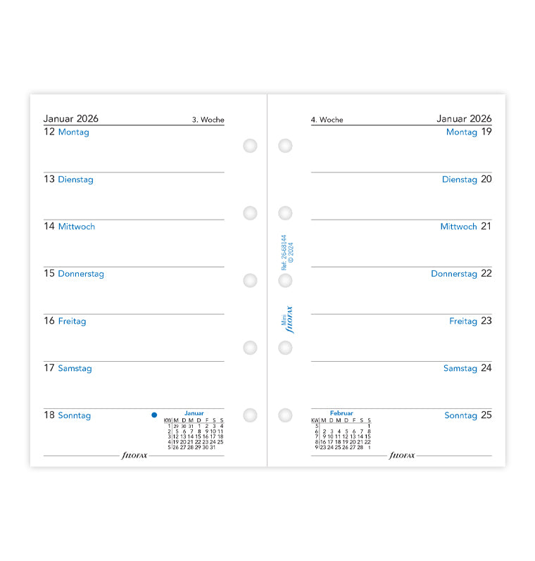 filofax-kalendereinlage-mini-2026-deutsch-1-woche-1-seite image 4