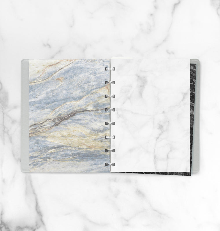 filofax-notebook-einlagen-a5-blanko-marble-notizpapier image 3