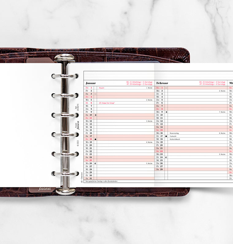 filofax-jahresplaner-deutsch-pocket-2026-leporello image 2