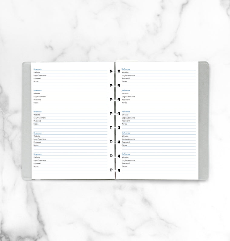 filofax-notebook-a5-passw-rter-einlage image 3