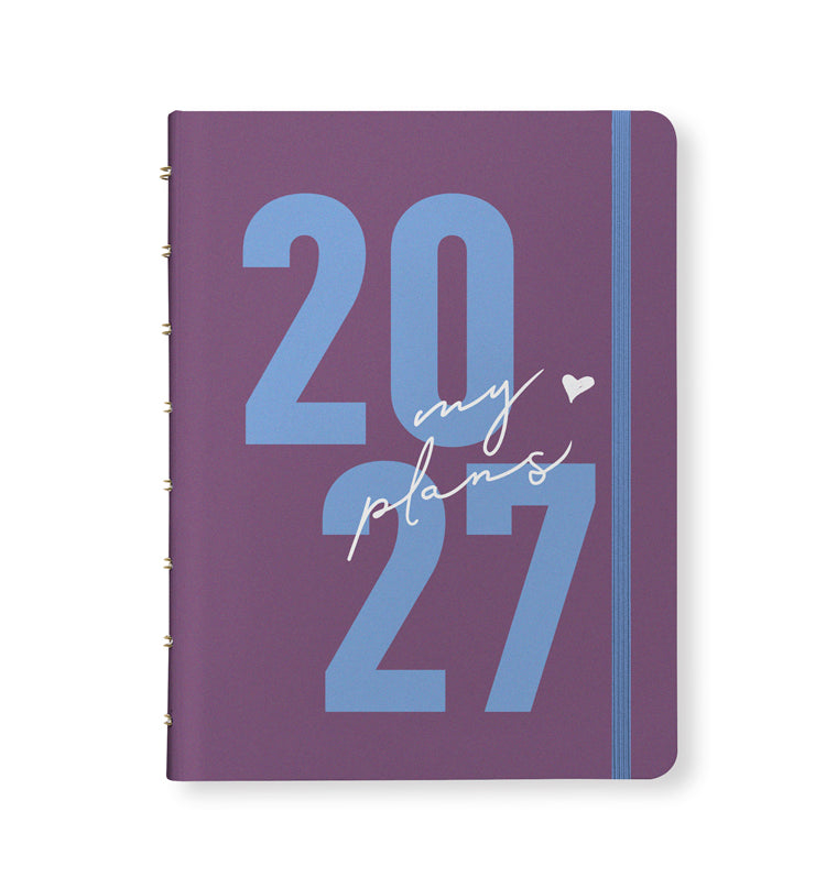filofax-ultimate-life-companion-a5-planner-my-plans-plum-2027 image 1