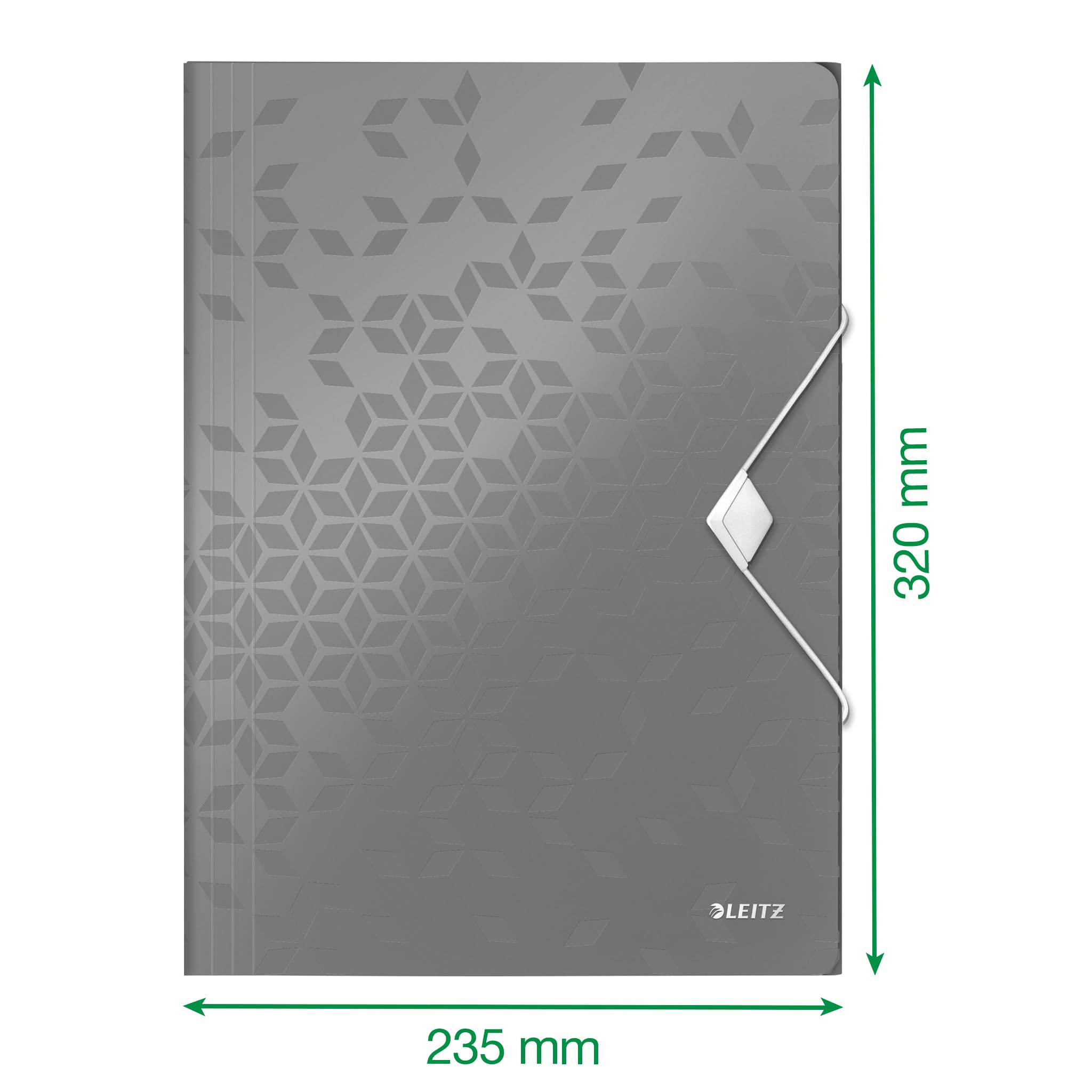 leitz-wow-eckspannermappe-a4-blau-metallic-45990036 image 4