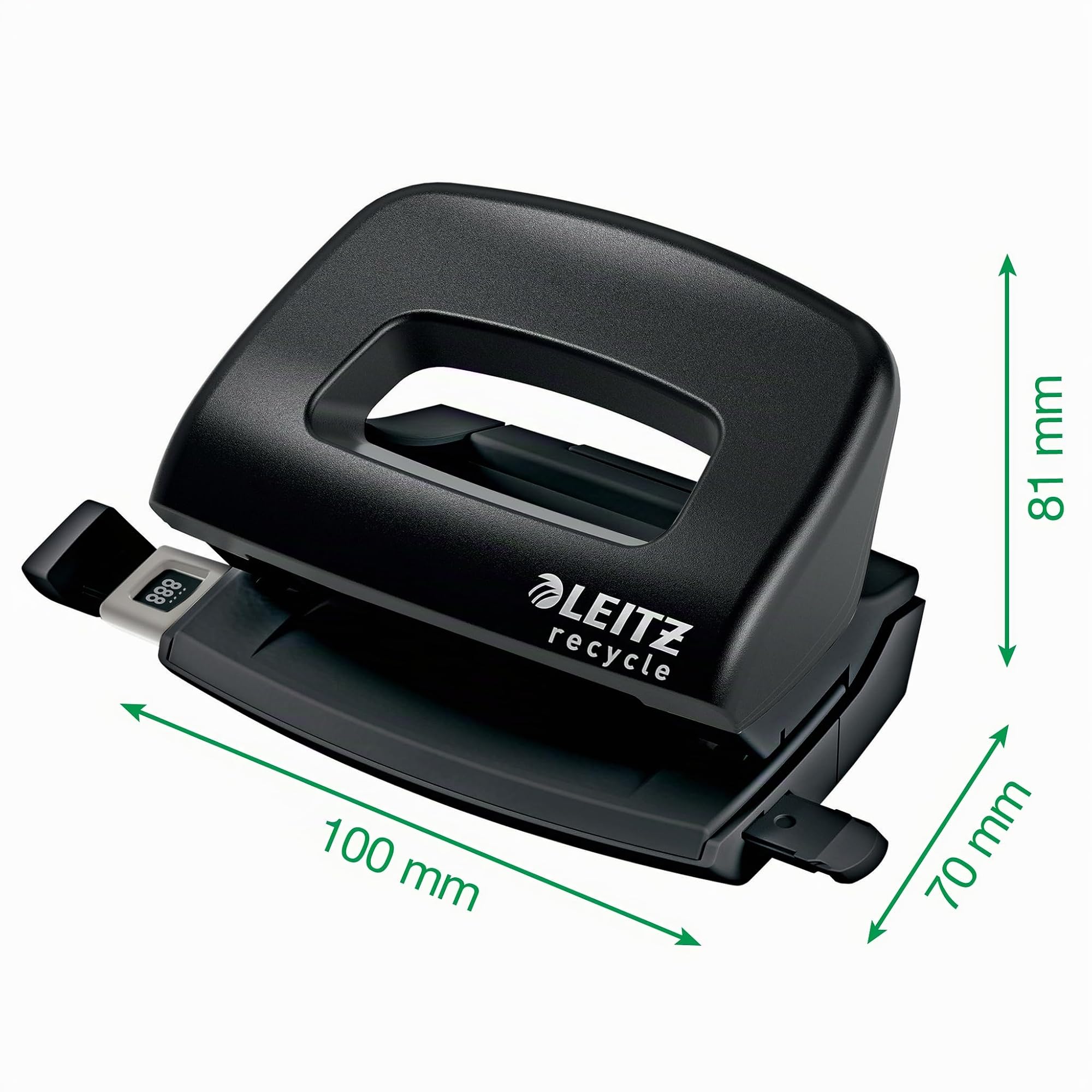 leitz-recycle-nexxt-mini-locher-f-r-10-blatt-schwarz-50100095 image 5