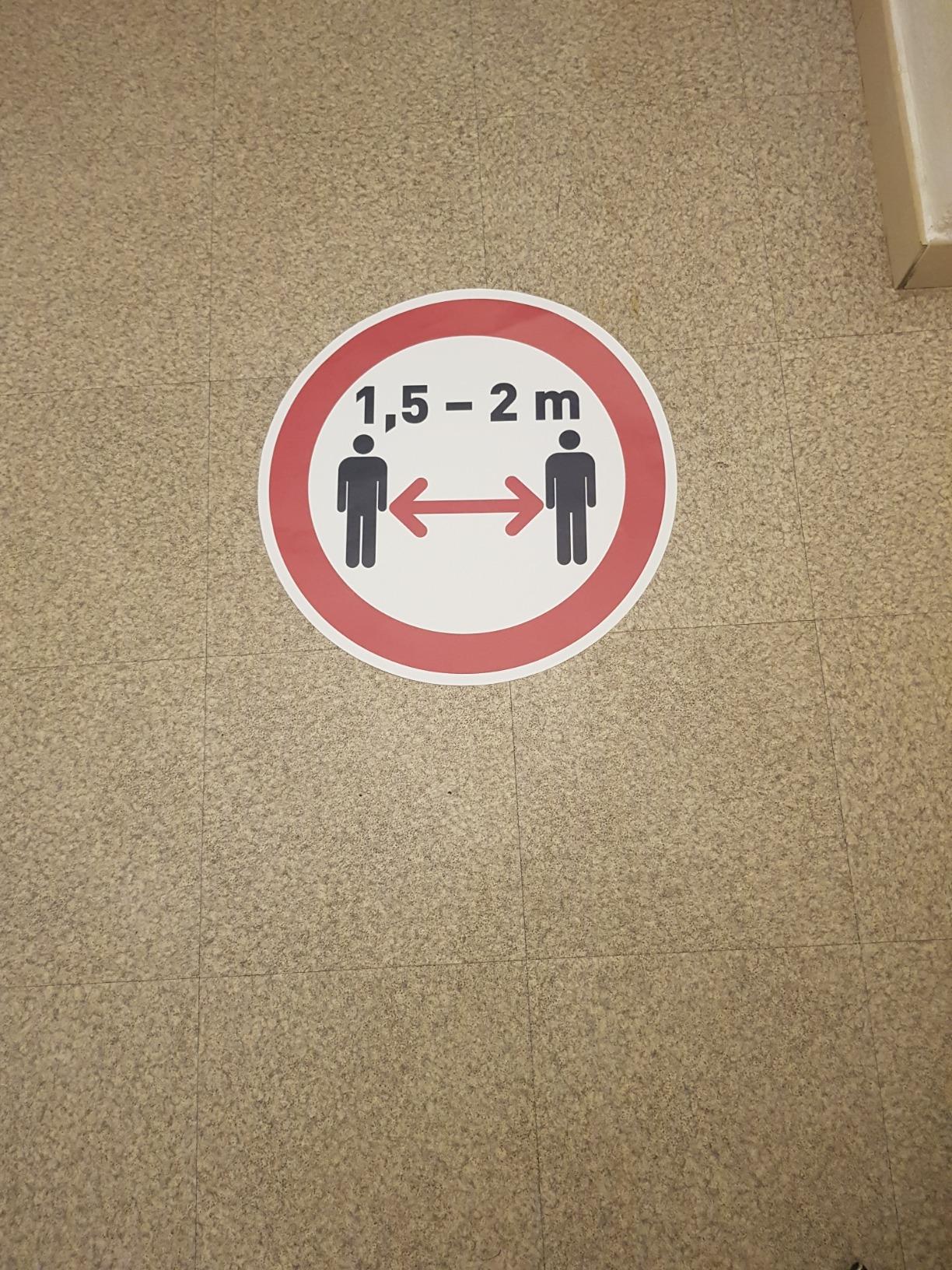 Gute Hygienemarkierung
