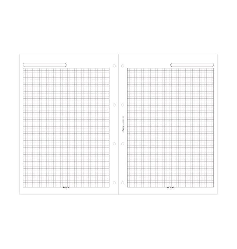 filofax-notizpapier-wei-kariert-a4-20-blatt-5-mm image 5