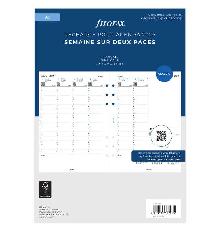 filofax-kalendereinlage-a5-2026-1-woche-2-seiten-franz-sisch image 1