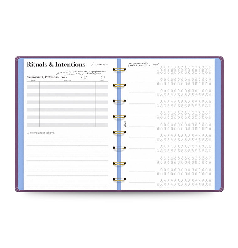 filofax-ultimate-life-companion-a5-planner-my-plans-plum-2027 image 4