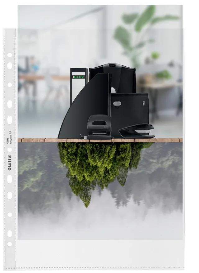 leitz-prospekth-llen-a4-matt-100-st-ck-100-mic-recycle-47910003 image 1