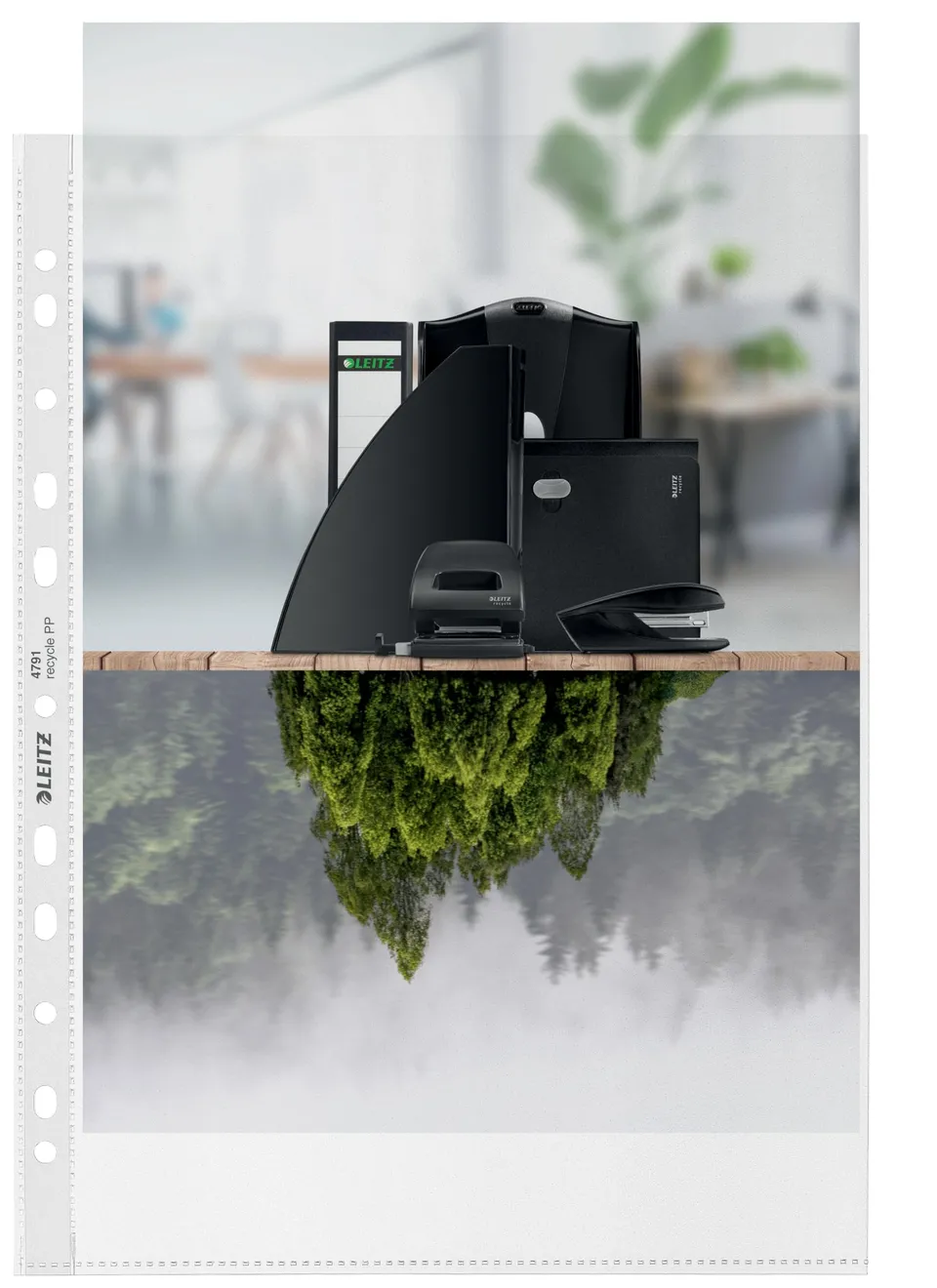 leitz-prospekth-llen-a4-matt-100-st-ck-100-mic-recycle-47910003 image 1