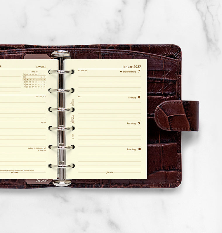filofax-kalendereinlage-pocket-2027-1-woche-2-seiten-deutsch image 2