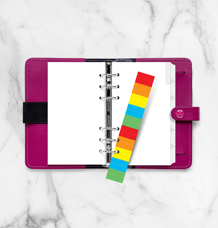 filofax-6er-blanko-trennbl-tter-mit-farbigen-tabs-personal image 2