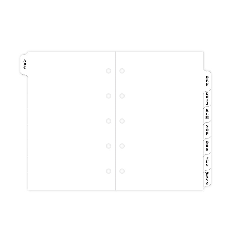filofax-mini-a-z-register-wei-mit-3-buchstaben-pro-tab image 4
