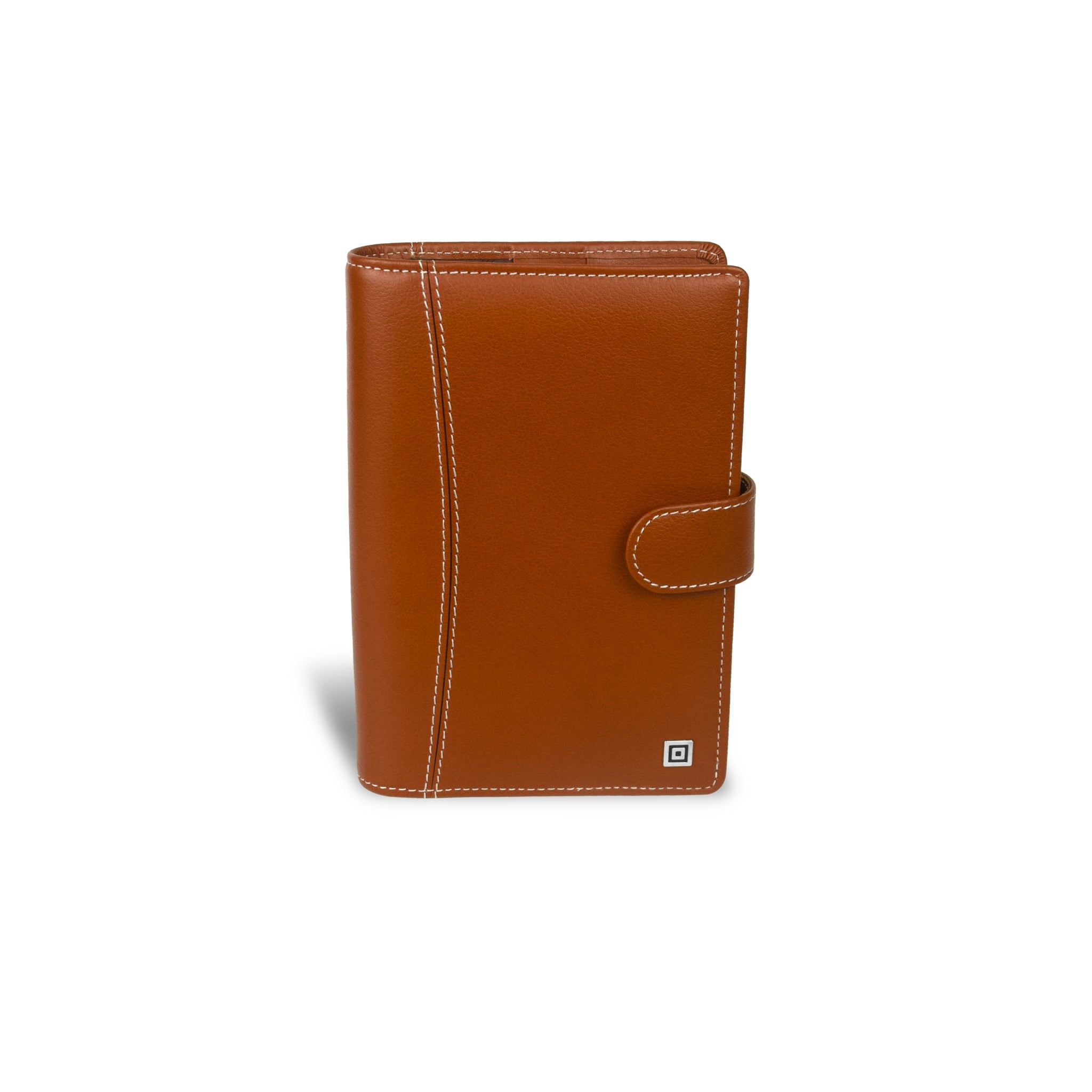time-system-compact-montana-ringbuch-braun-mit-verschlusslasche-leder-planer image 2