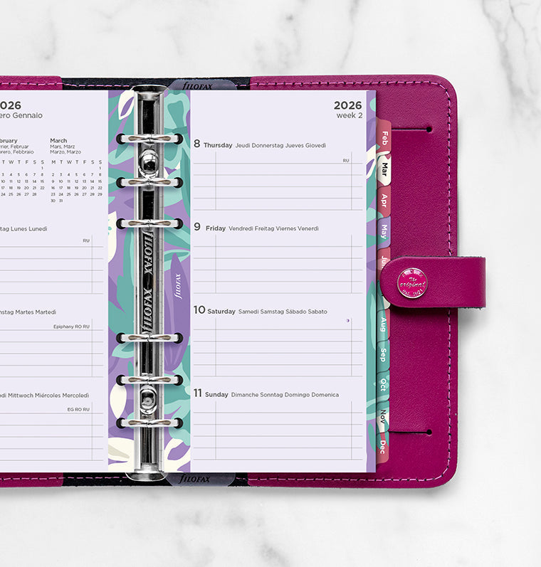 filofax-personal-illustrated-diary-pack-2026-1-woche-2-seiten image 2