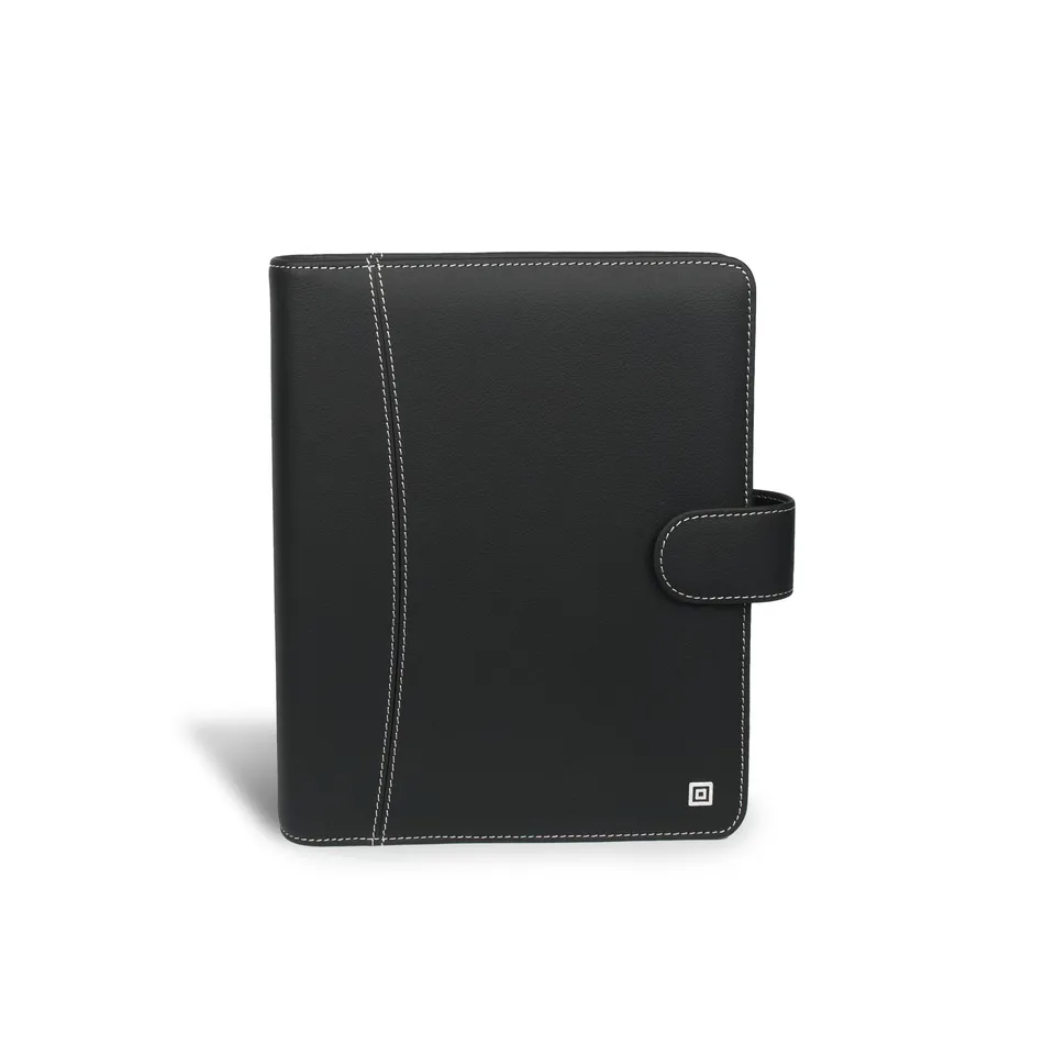 time-system-montana-a5-ringbuch-25-mm-schwarz-mit-verschlusslasche-italienisches image 1