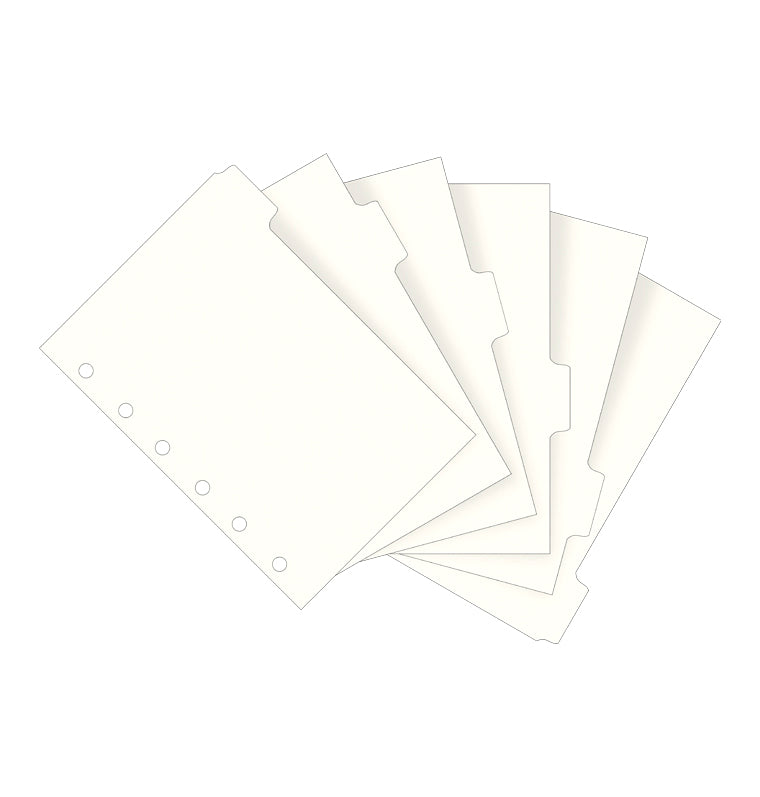filofax-trennbl-tter-cotton-cream-pocket-6-register-mit-seitentabs image 4