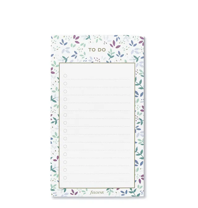 filofax-garden-to-do-notizblock-blumenmuster-100-g-m image 1