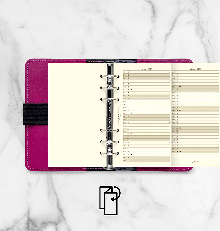 filofax-jahresplaner-englisch-personal-2027-cotton-cream-leporello image 3