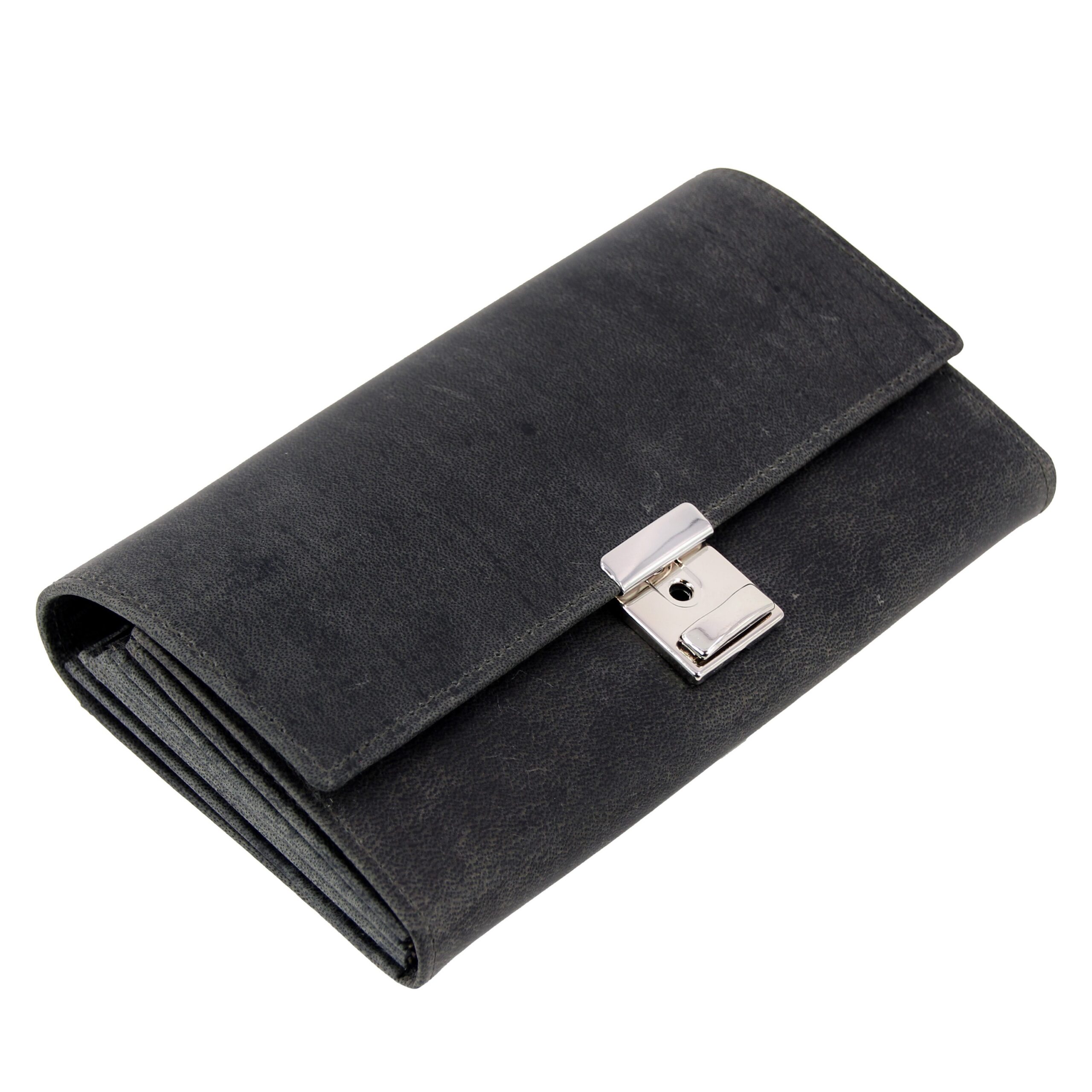 alassio-kellnerb-rse-grau-hunter-leder-mit-metallkette-18-5-x-9-5-cm image 1