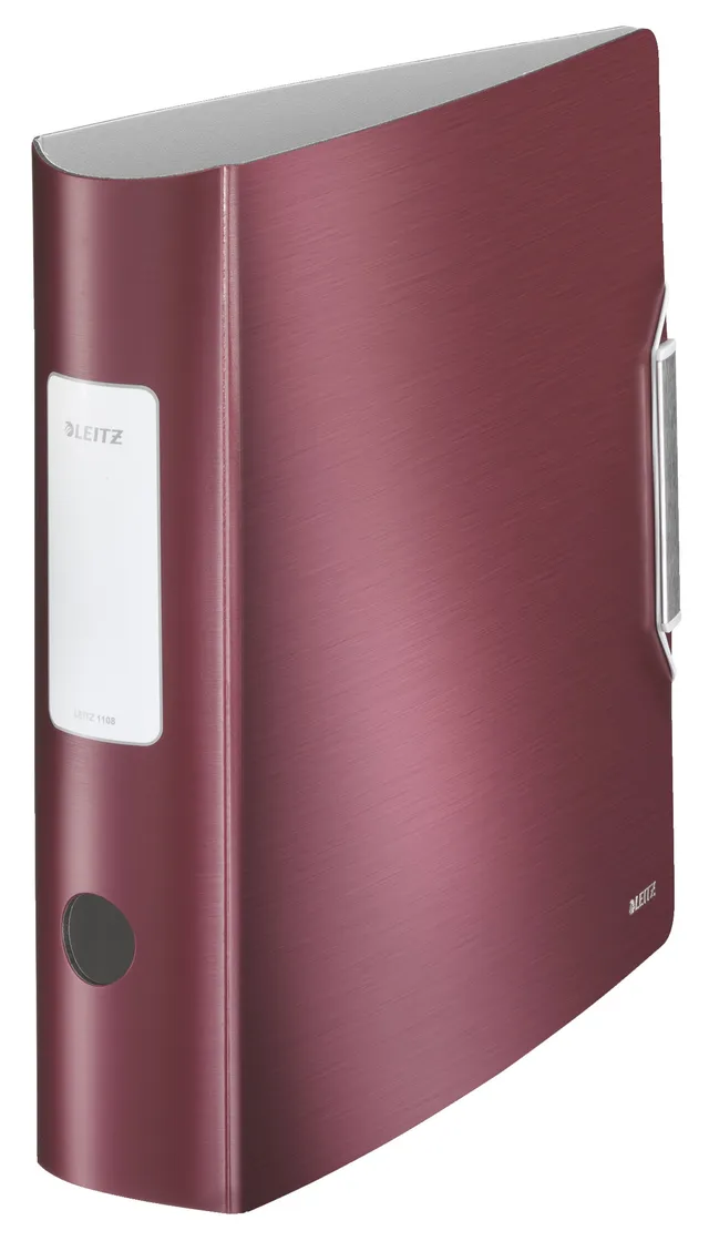 leitz-180-active-style-qualit-ts-ordner-a4-granat-rot-82-mm-r-ckenbreite-mit-gum image 1