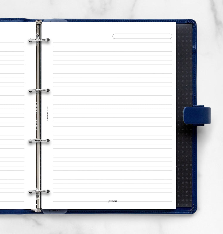 filofax-notizpapier-wei-liniert-a4-einlagen-20-blatt image 2