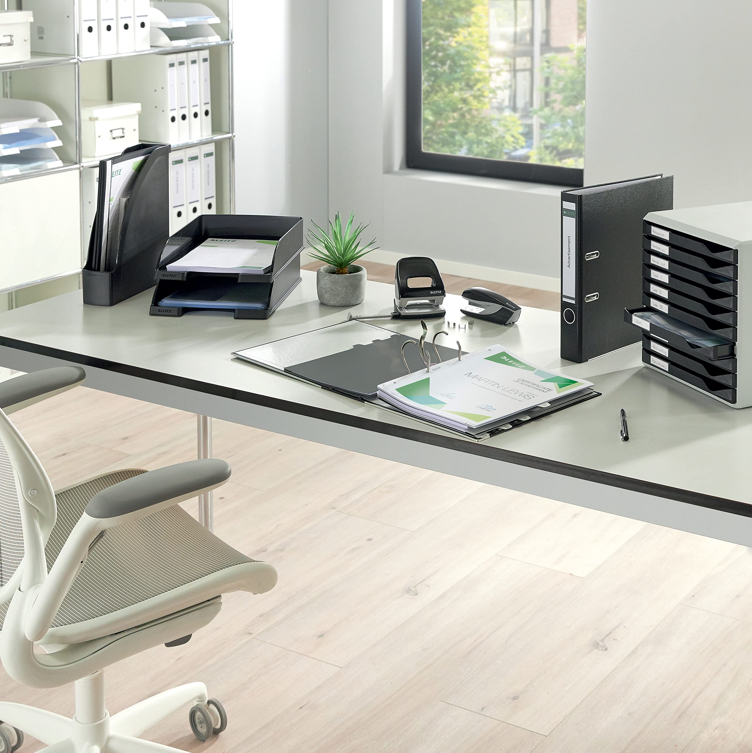 leitz-formular-set-52810095-mit-10-schubladen-a4-dokumentenschrank-schwarz image 7