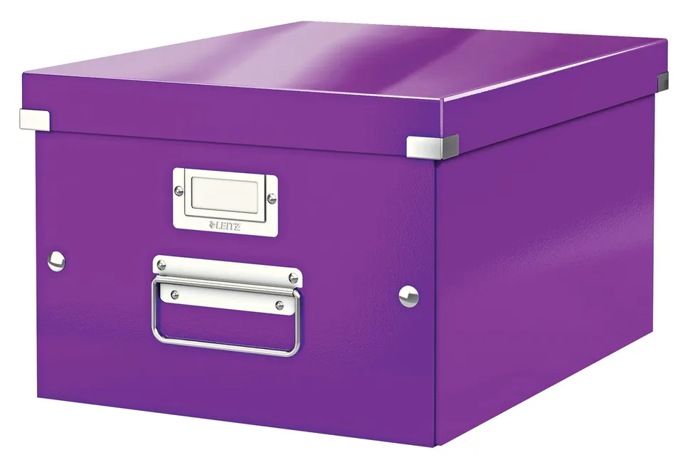 leitz-click-store-aufbewahrungsbox-a4-mittelgro-violett-16-l-60440062 image 1