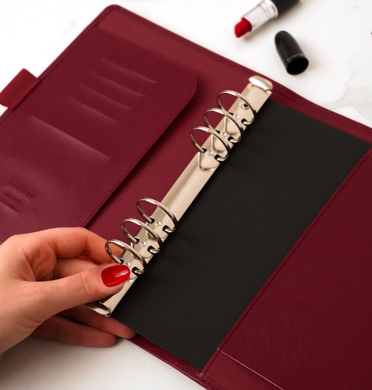 filofax-saffiano-a5-organiser-modular-kunstleder-mit-entnehmbaren-ringen image 7