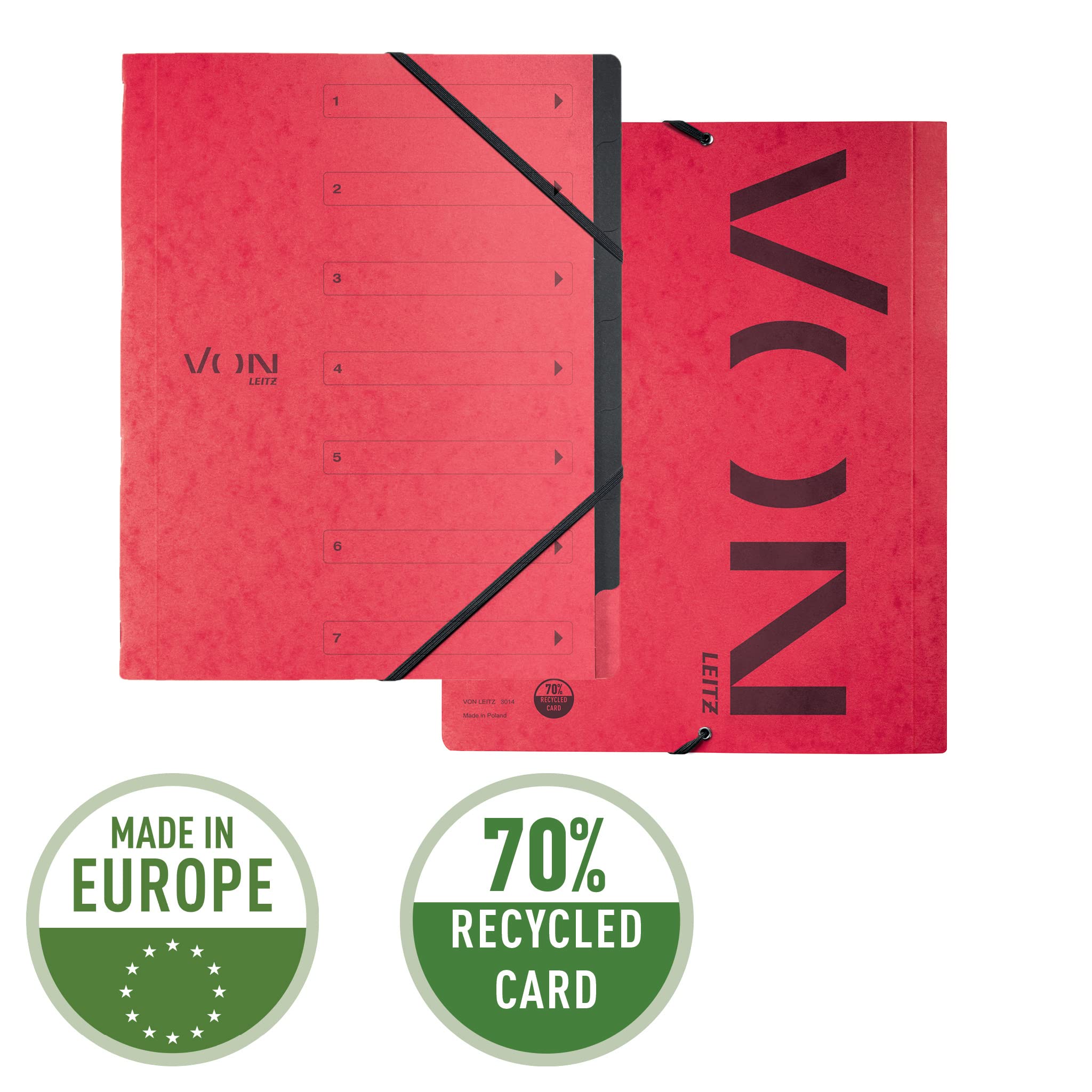leitz-von-ordnungsmappe-a4-6-f-cher-rot-5er-pack-30140025 image 3
