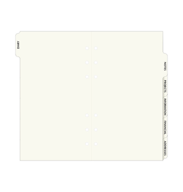 filofax-sachregister-cream-englisch-personal image 2