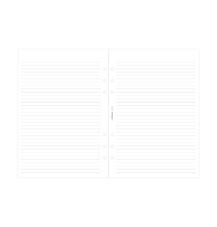 filofax-notizblock-wei-liniert-a5-40-blatt image 4