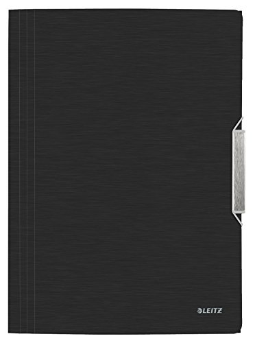 leitz-style-eckspannermappe-a4-pp-satin-schwarz-mit-gummizug image 8