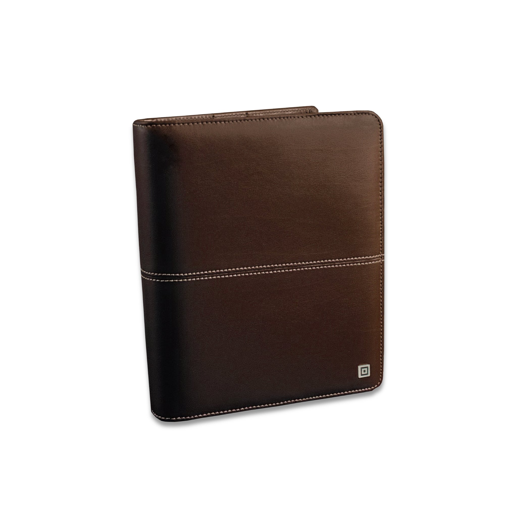 time-system-country-a5-ringbuch-braun-leder-25-mm-offen image 1