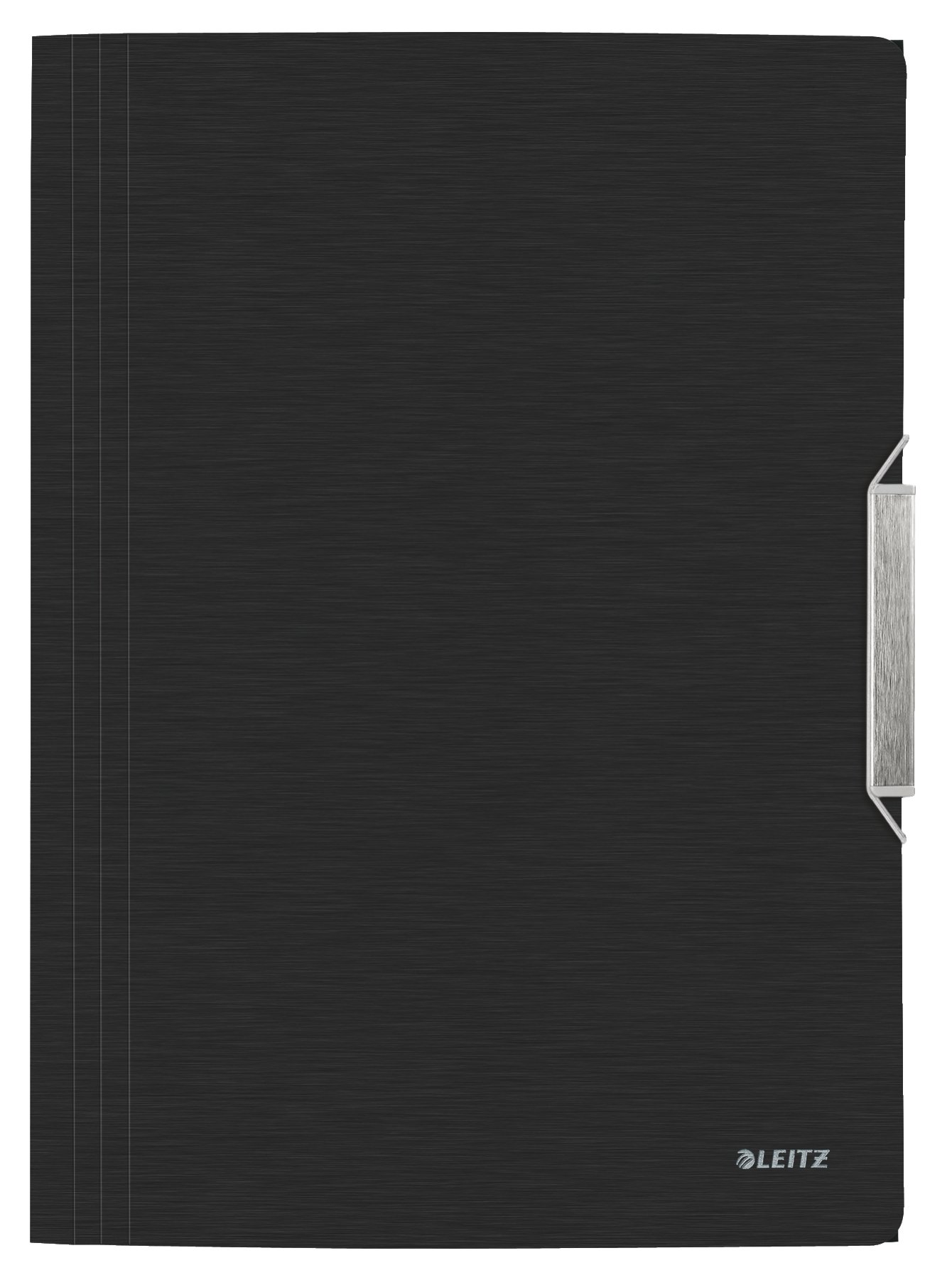 leitz-style-eckspannermappe-a4-pp-satin-schwarz-mit-gummizug image 1