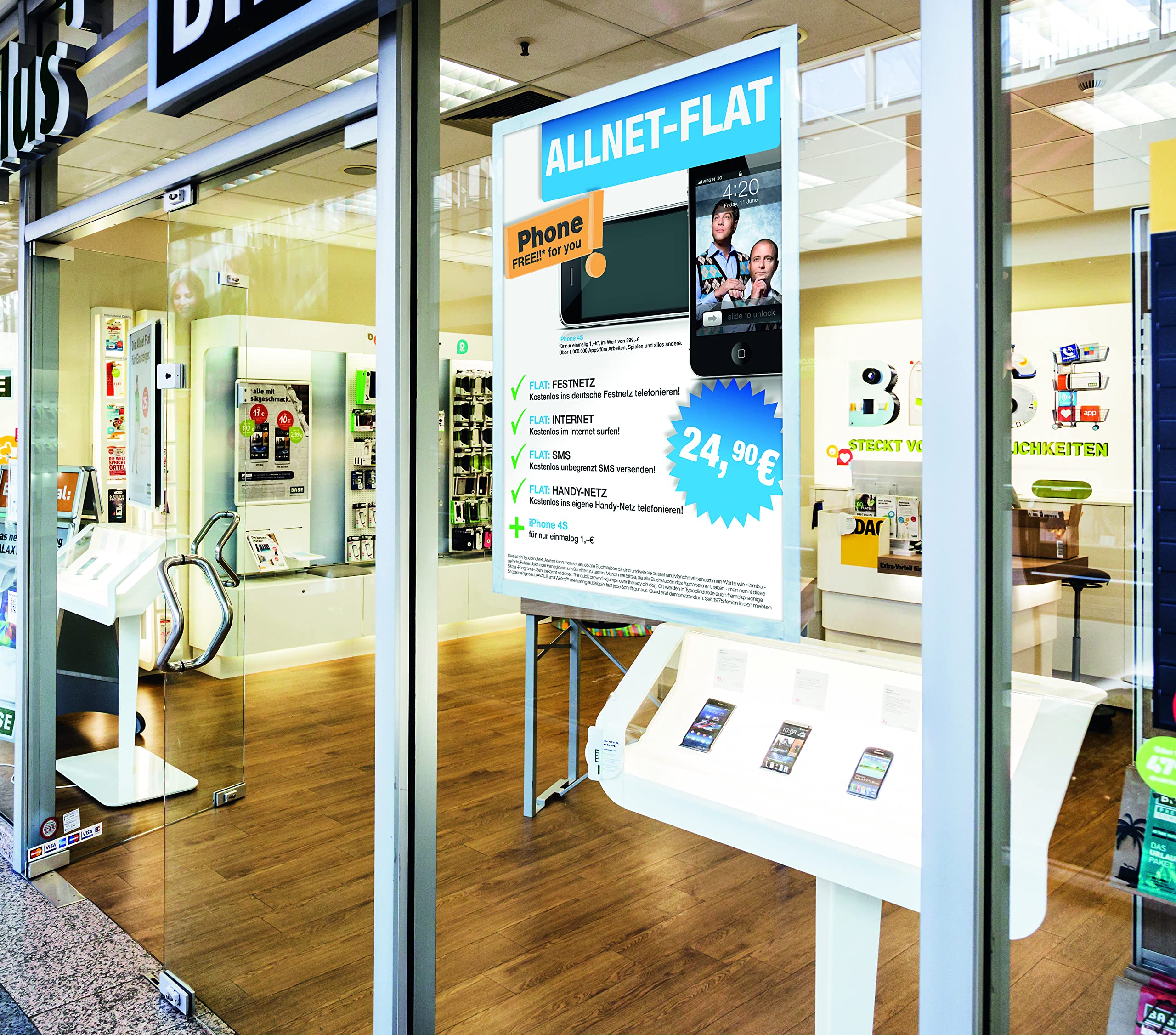 durable-duraframe-poster-499723-info-rahmen-a1-selbstklebend-silber image 3