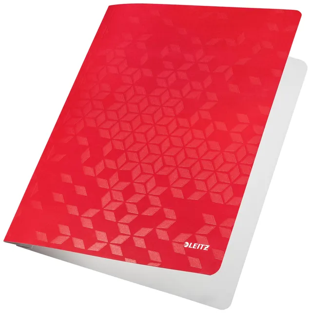 leitz-wow-schnellhefter-a4-pp-karton-60-blatt-rot-30010026 image 1