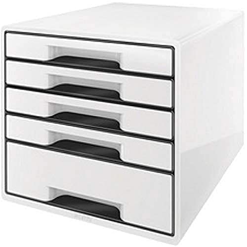 leitz-beschriftungsset-f-r-wow-cube-schubladenbox-transparent-61110000 image 5
