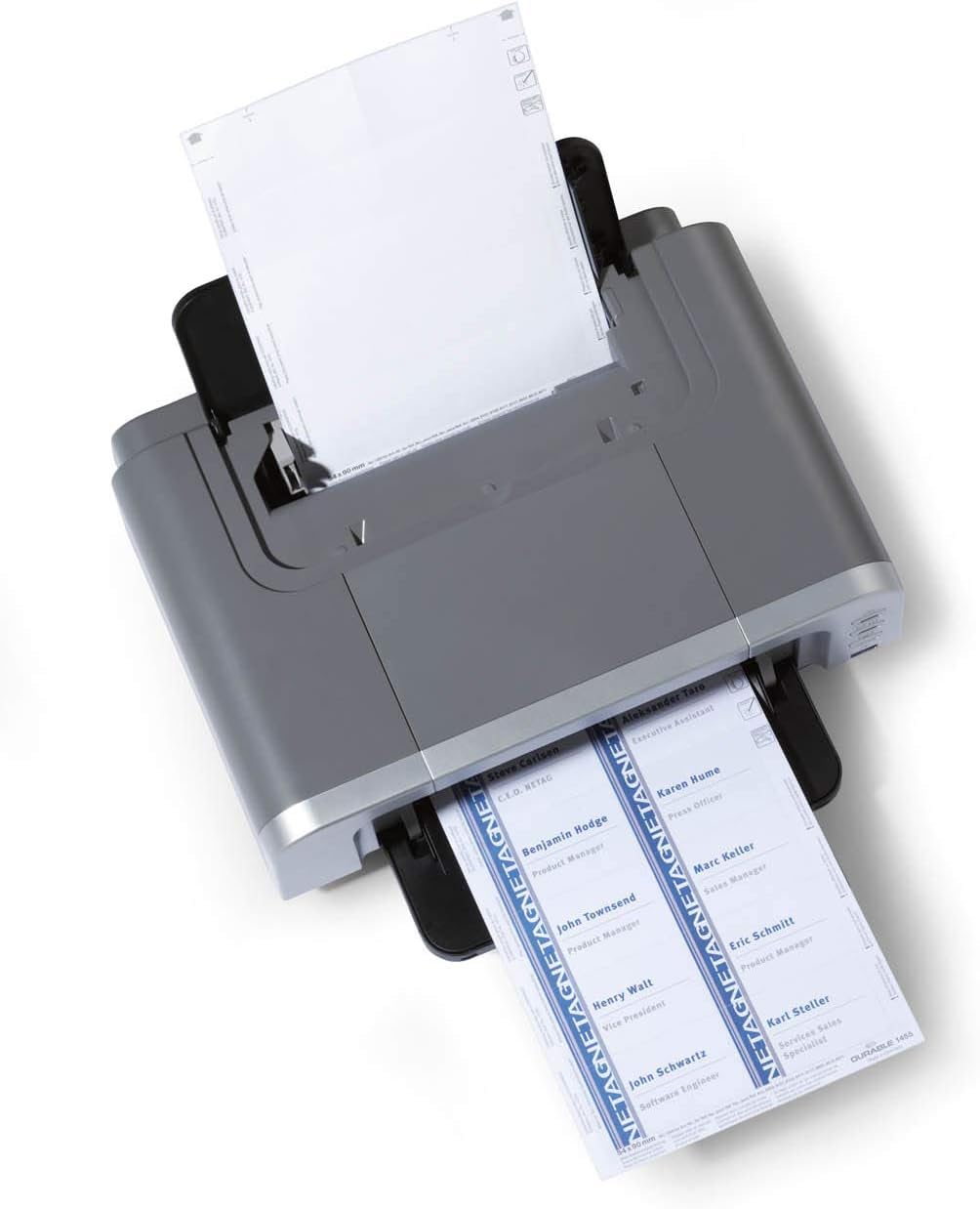 durable-badgemaker-einsteckschilder-54x90-mm-200-st-ck-wei image 2