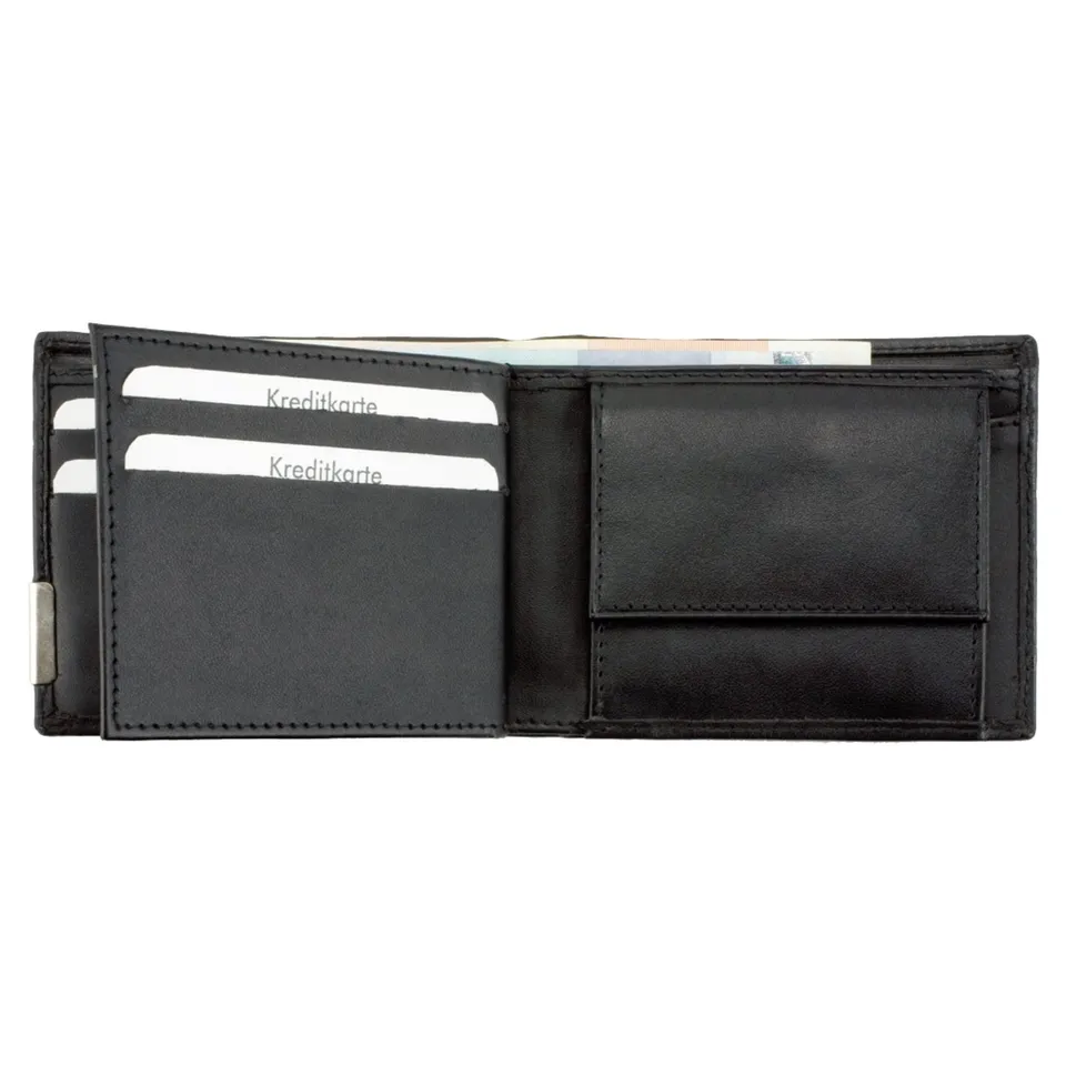 alassio-geldb-rse-querformat-schwarz-nappaleder-mit-metallemblem image 1