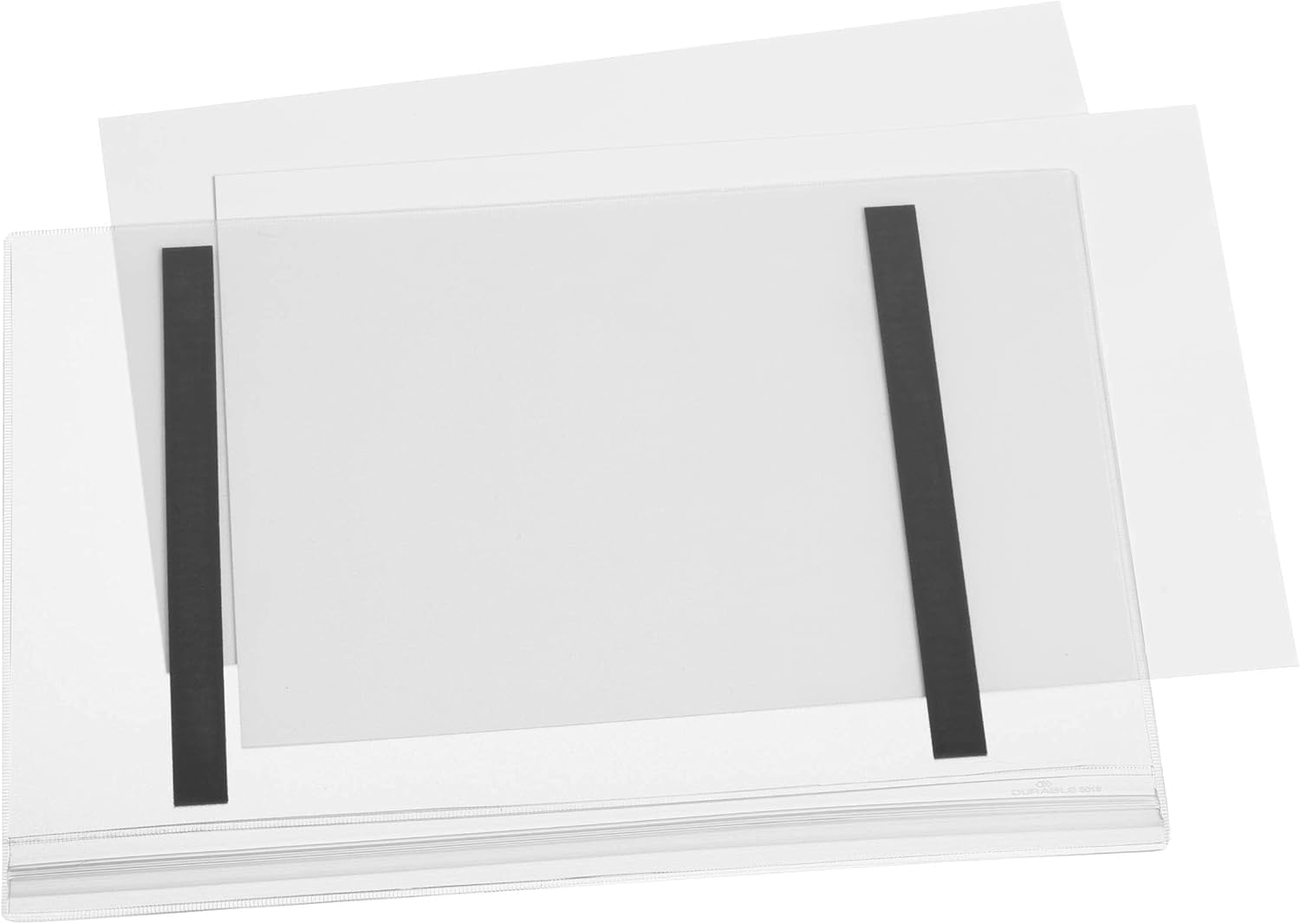 durable-plakattasche-wasserdicht-a4-magnetisch-transparent-5-stk image 1