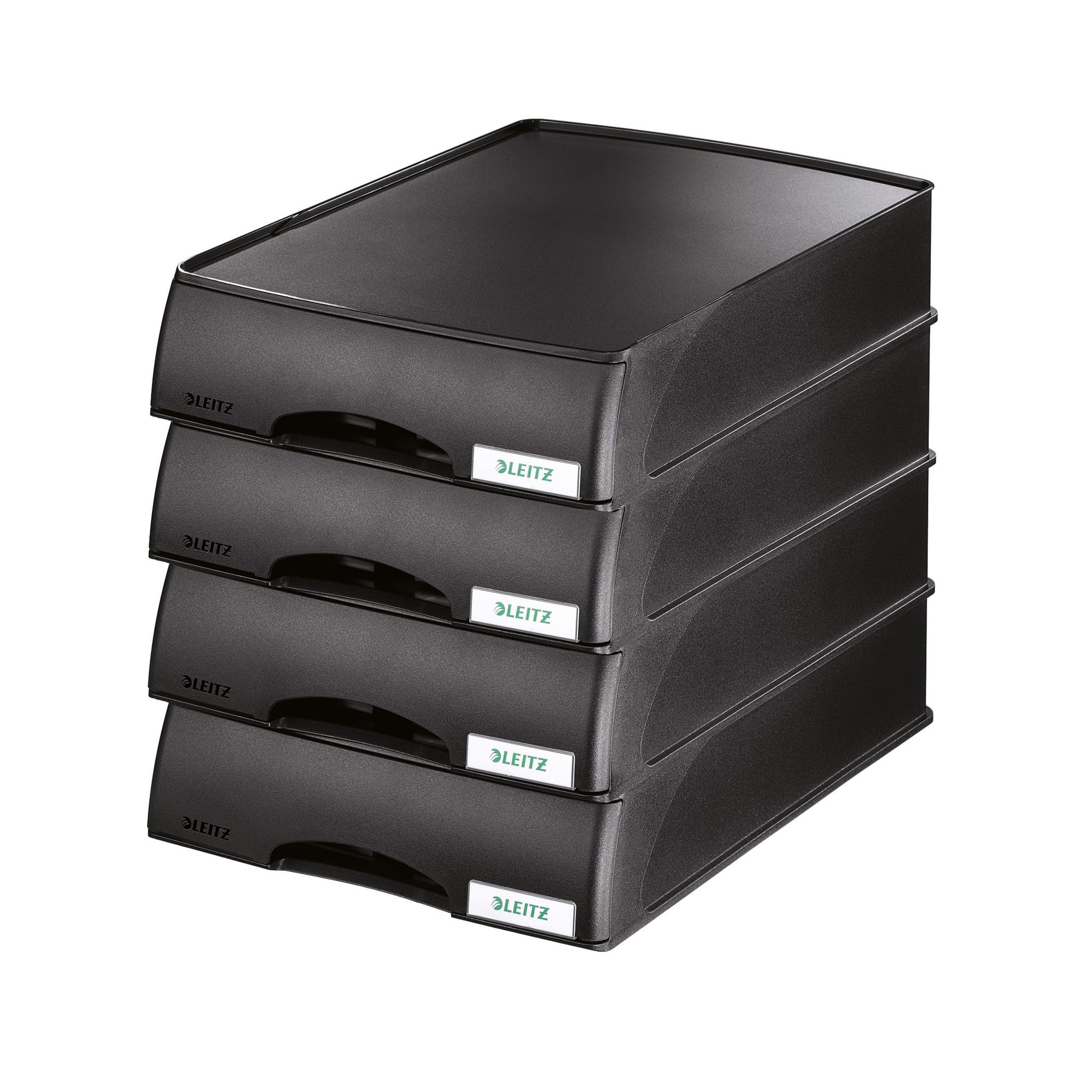 leitz-plus-briefkorb-schublade-a4-4er-pack-grau-52100085 image 7