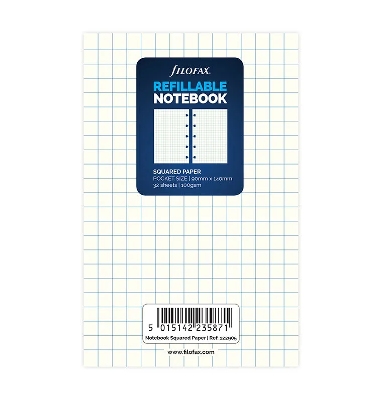 filofax-notebook-pocket-einlagen-kariert image 1