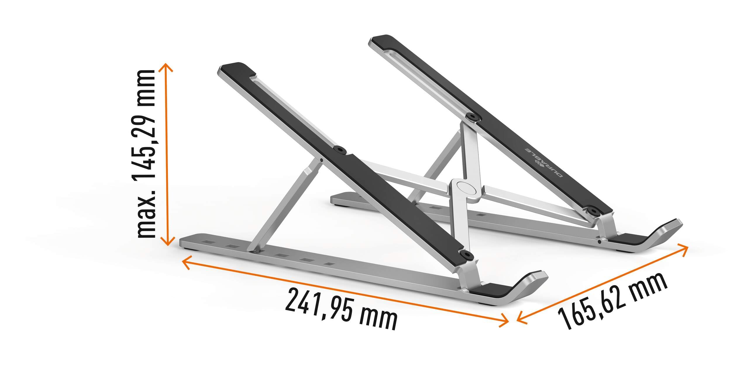 durable-laptop-st-nder-fold-f-r-laptop-und-tablet-bis-15-zoll-faltbar-silber-505 image 8