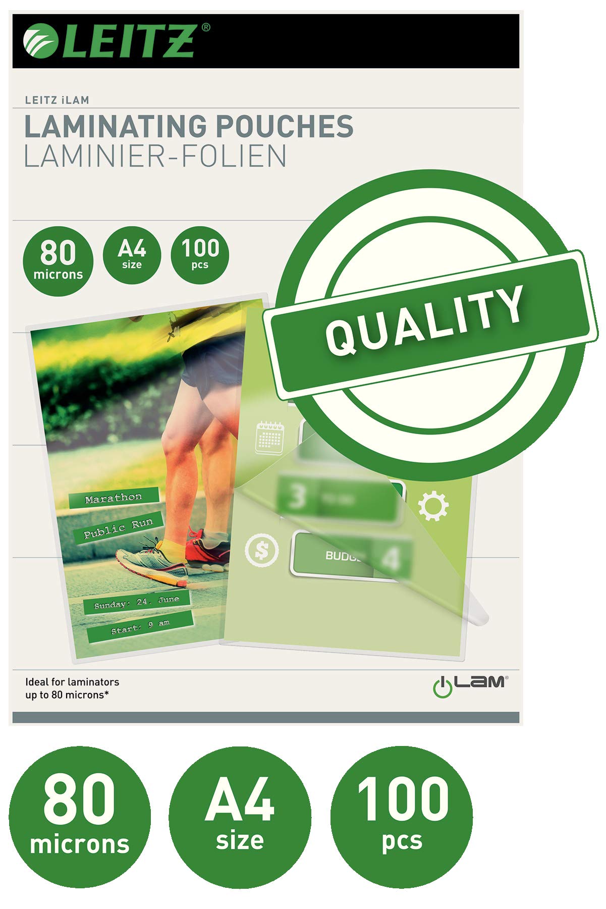 leitz-ilam-home-a4-laminierger-t-set-100-laminierfolien-a4-80-mic image 6