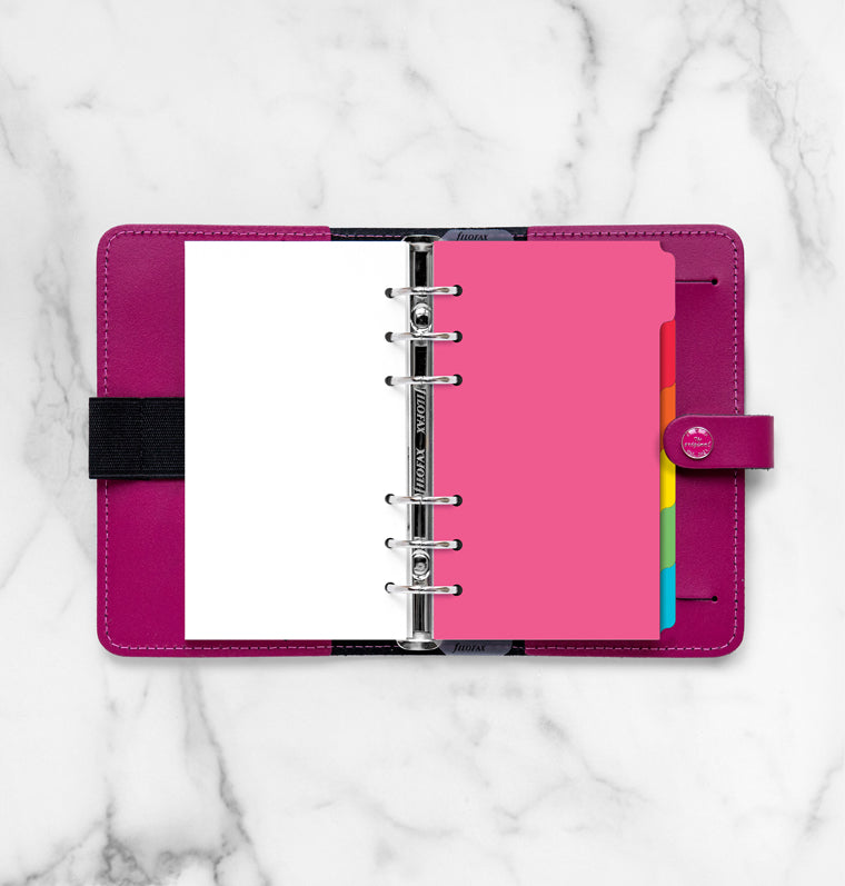 filofax-trennbl-tter-bright-blanko-6er-set-personal image 2